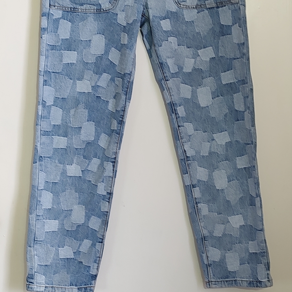 SheIn Stylish Patchwork Fashion Denim Jeans - Picture 2 of 11